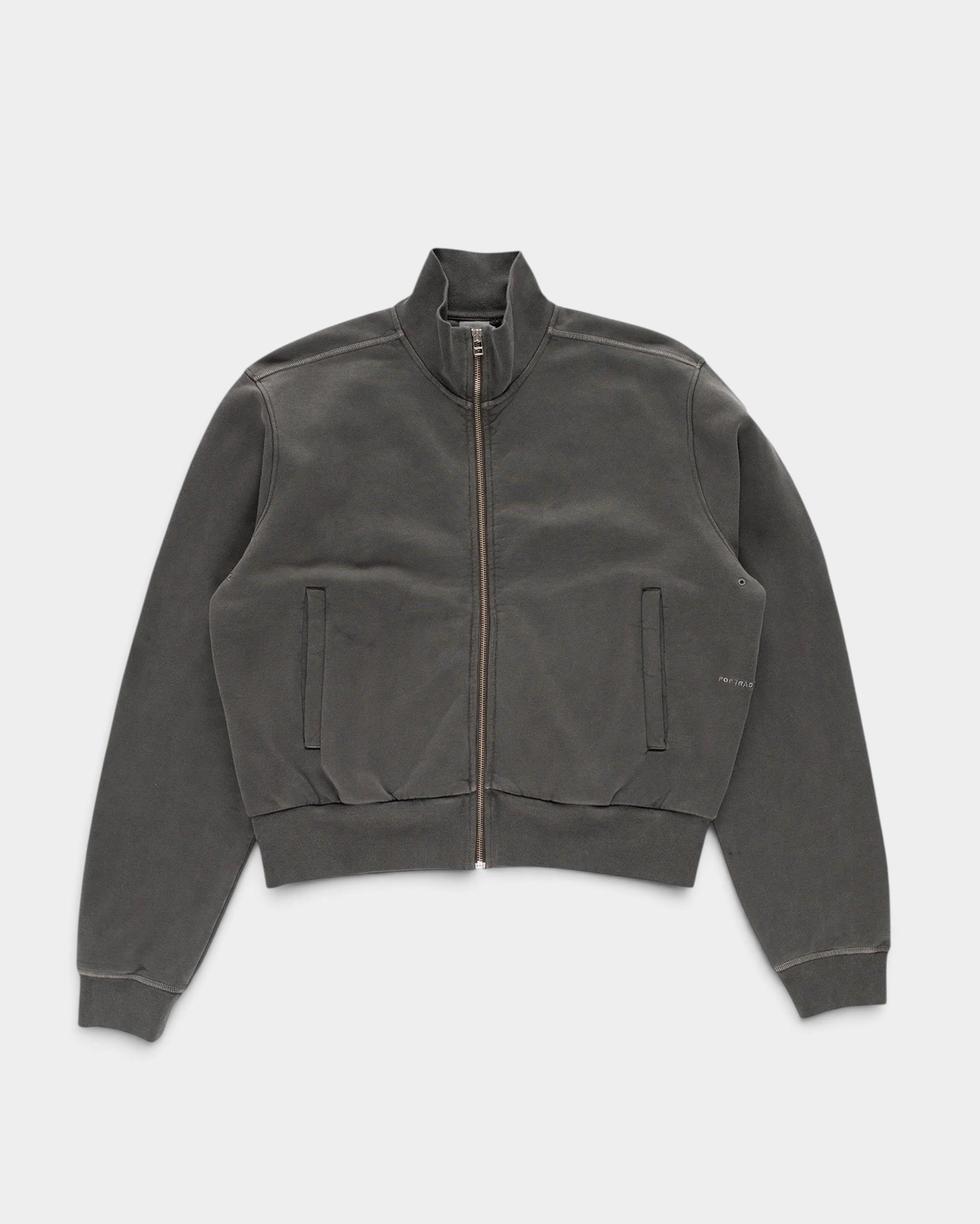 Pop Trading Company Full Zip Sweatshirt - Washed Black – Lockwood