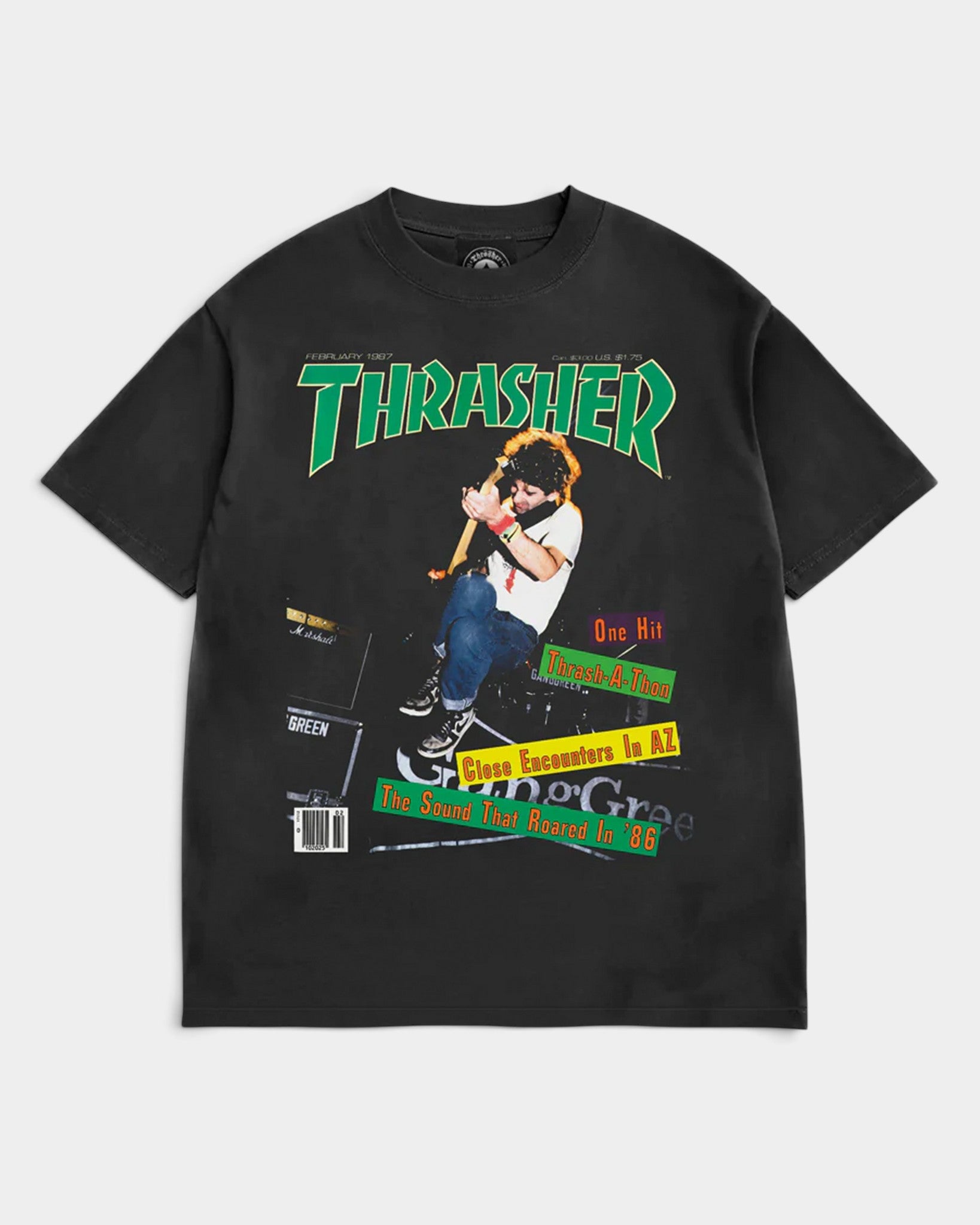 Thrasher February 1987 Vintage T-Shirt - Black – Lockwood Avenue
