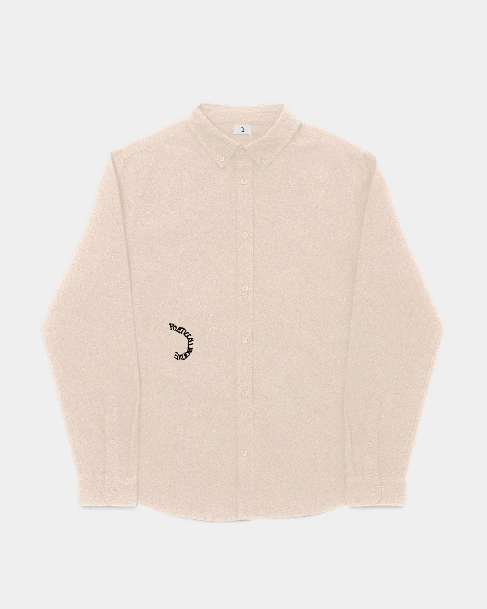Poetic Collective Spray Embroidery Shirt - Beige – Lockwood Avenue