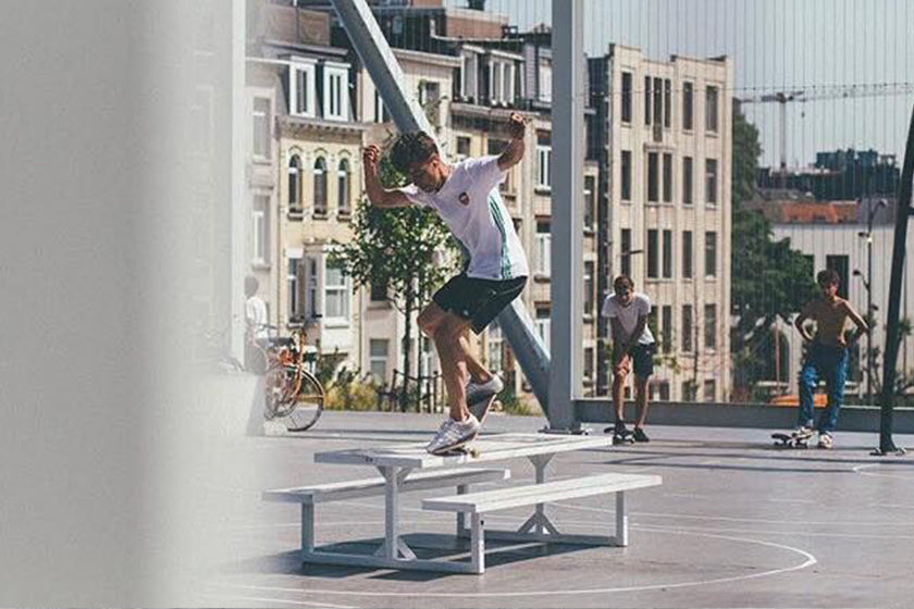 Lockwood skate team rider Arne Goossens
