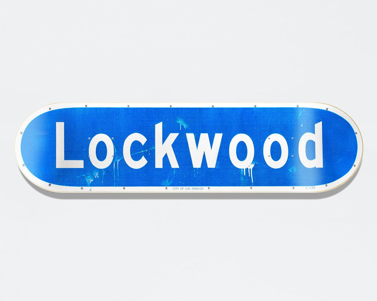 Skateboard decks at Lockwood