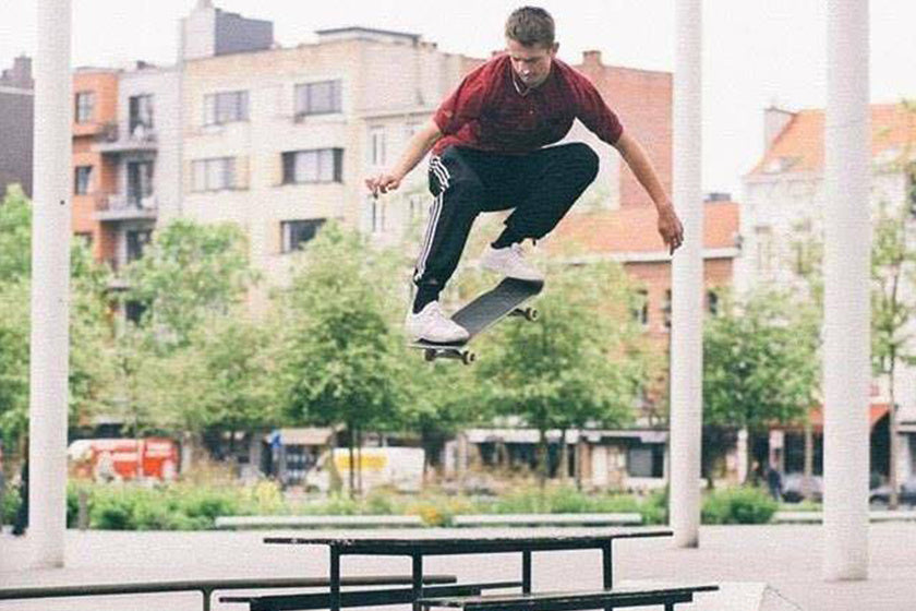 Lockwood skate team rider Karel