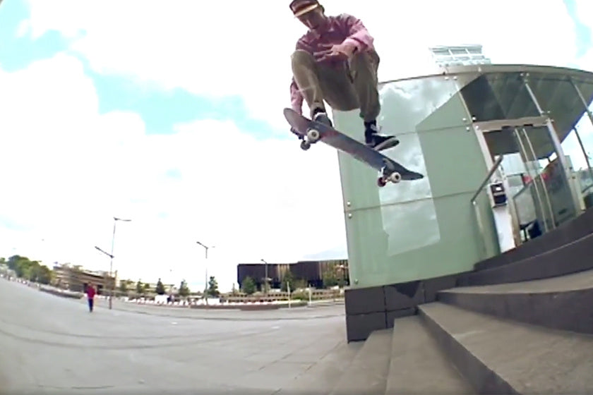 Lockwood skate team rider Louis Bauvir