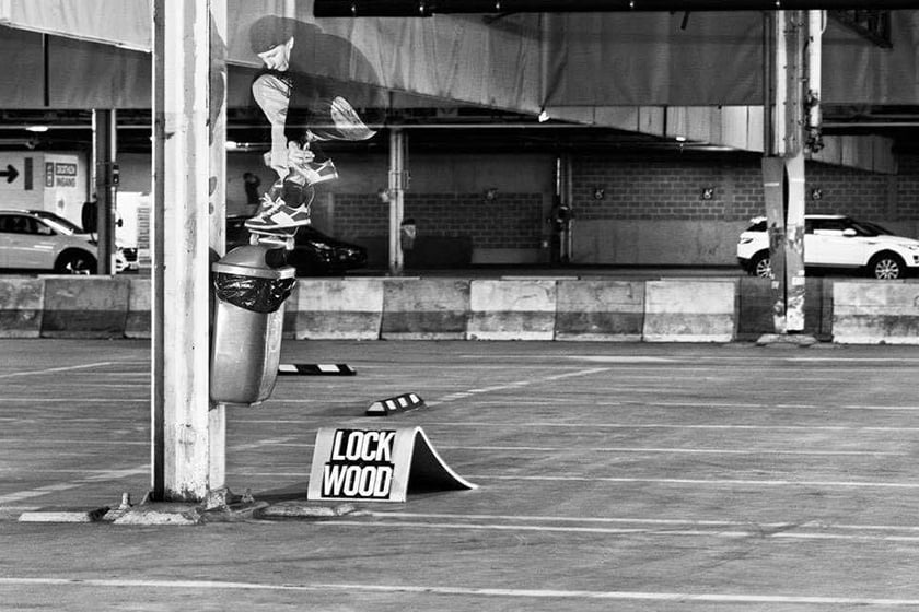 Lockwood skate team rider Yannes Van den Brande