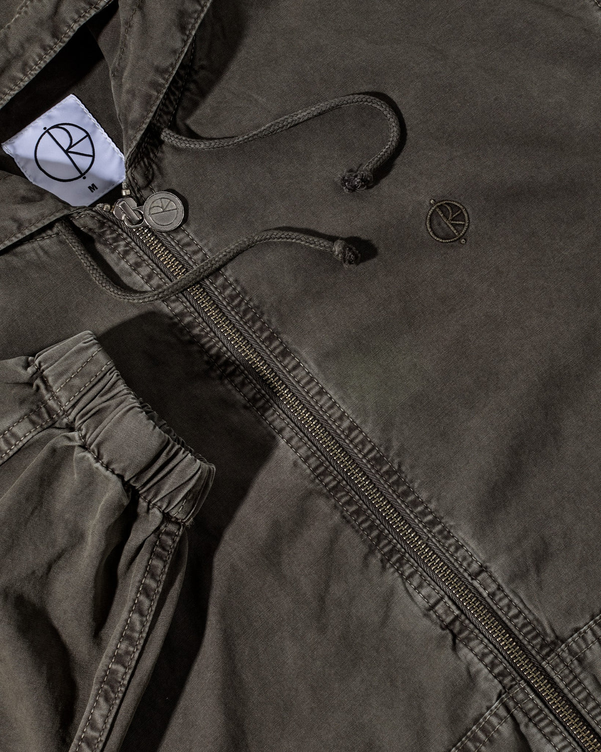Polar Hooded Nick Jacket - Washed Grey
