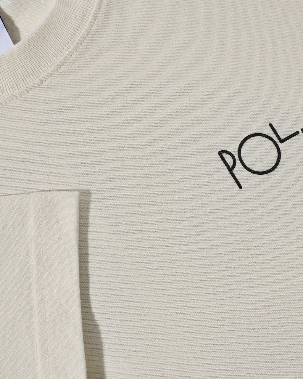 Polar Fill Logo Contrast T-Shirt - Ivory/Black