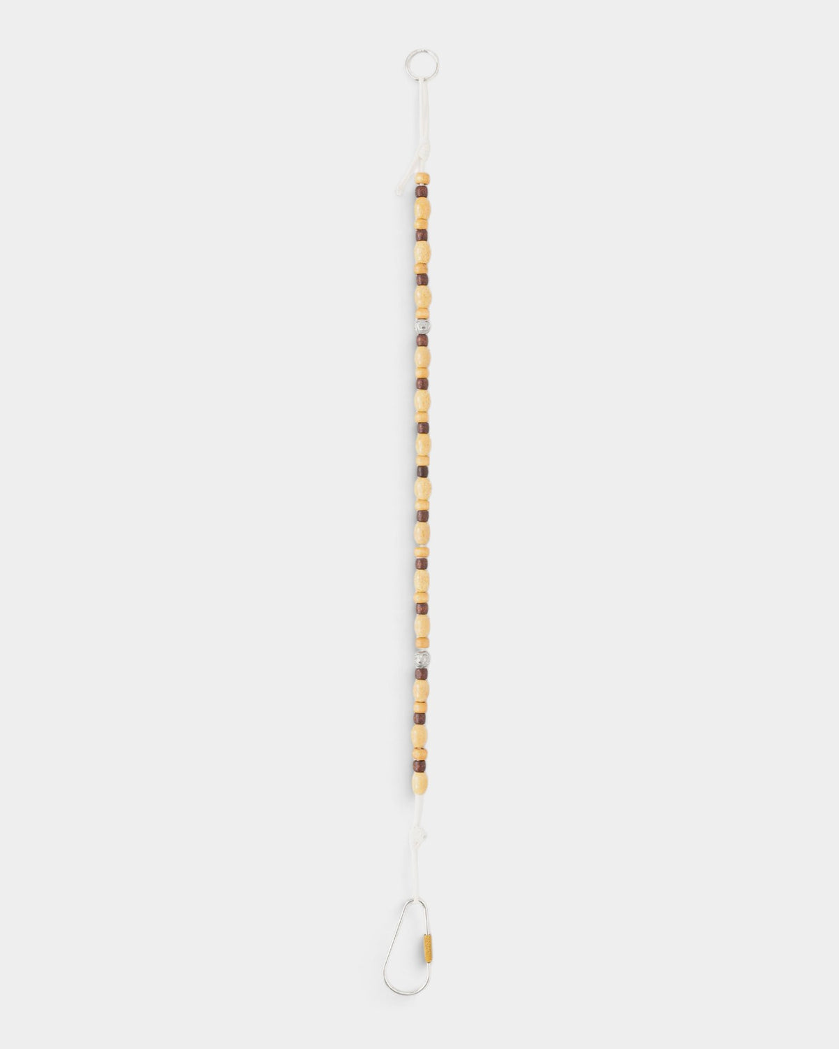 Heresy Bead Keychain Wood / Metal