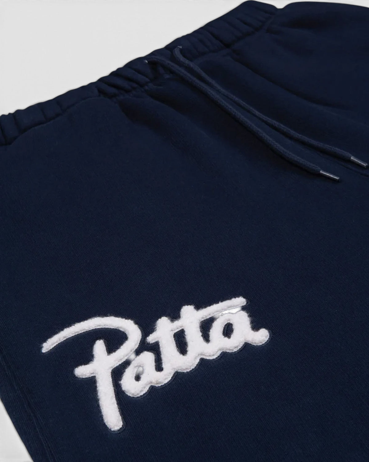Patta Chenille Logo Jogging Pants - Black Iris
