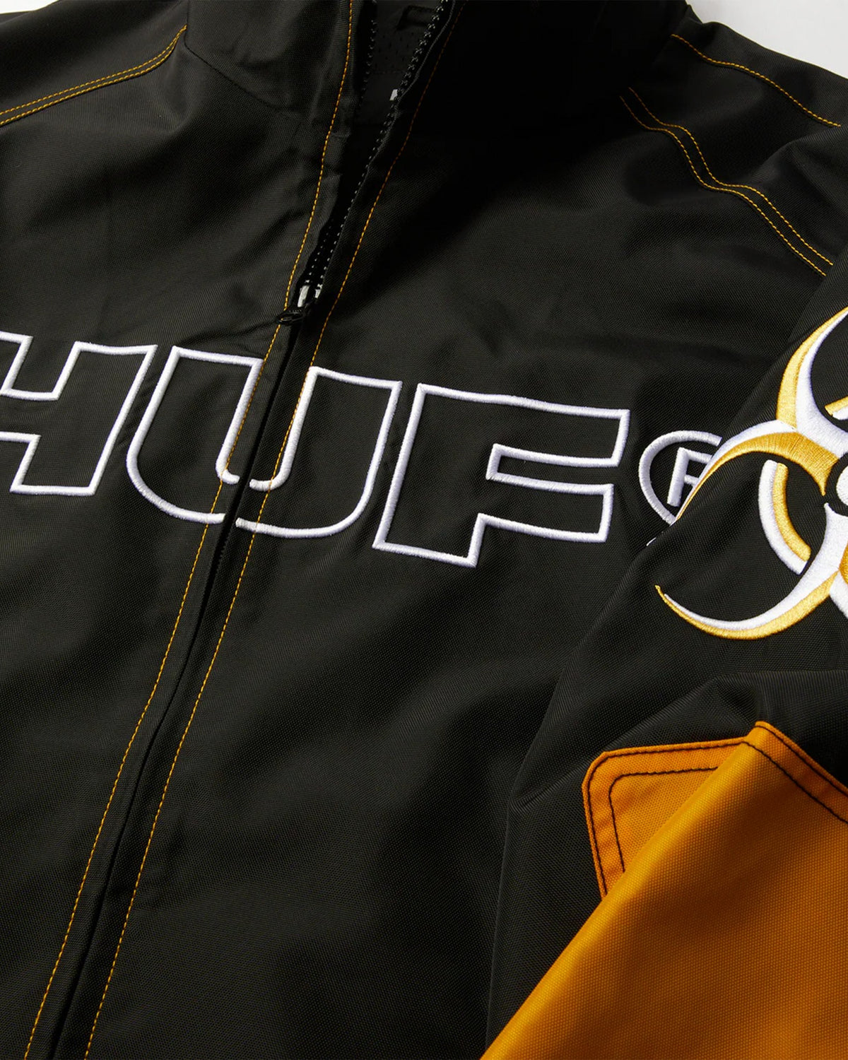 HUF Sector Jacket - Black/Yellow