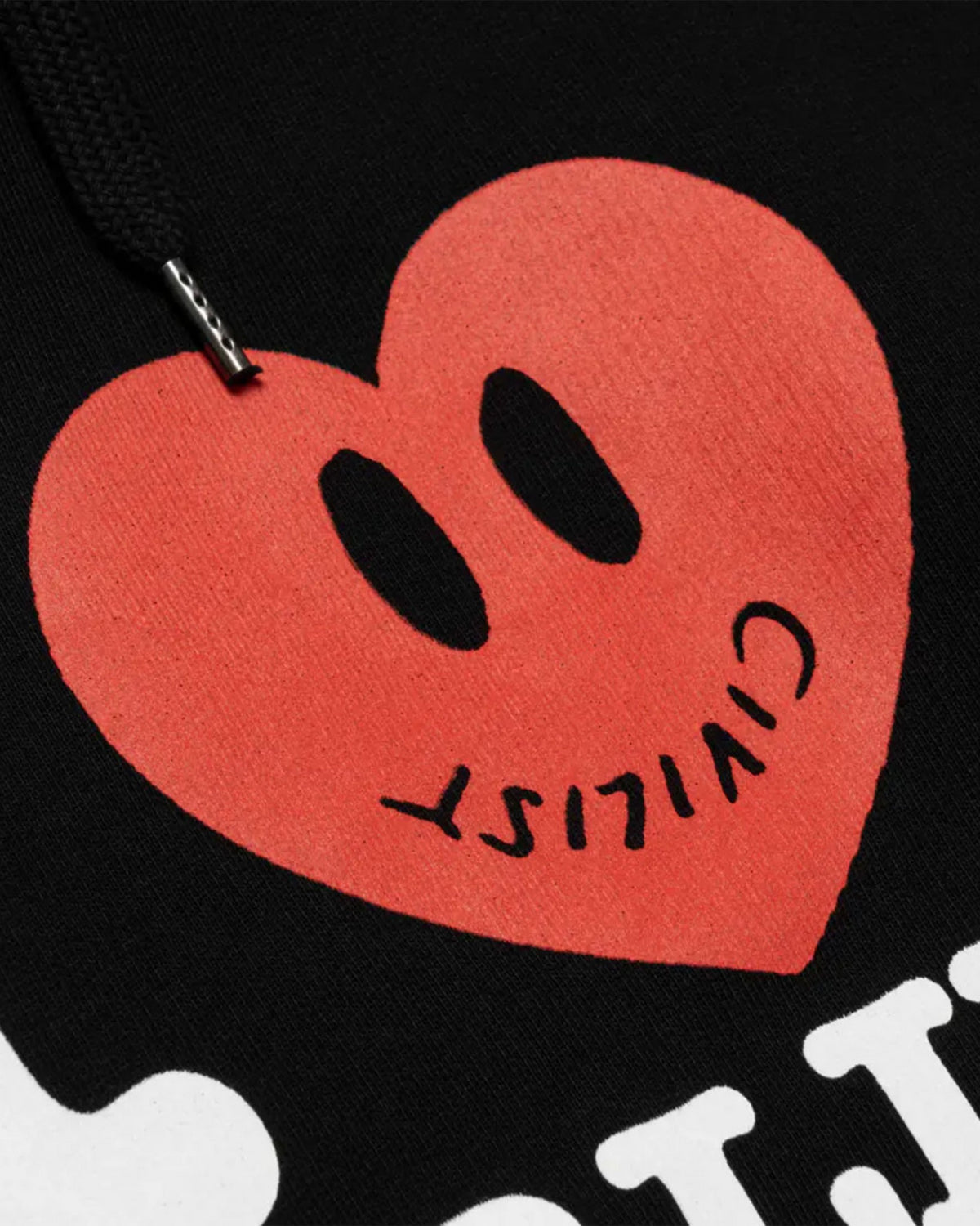 Civilist I Love Hoodie - Black