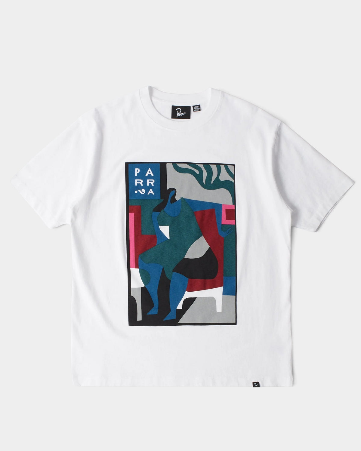 by Parra Leaving Now T-Shirt - White
