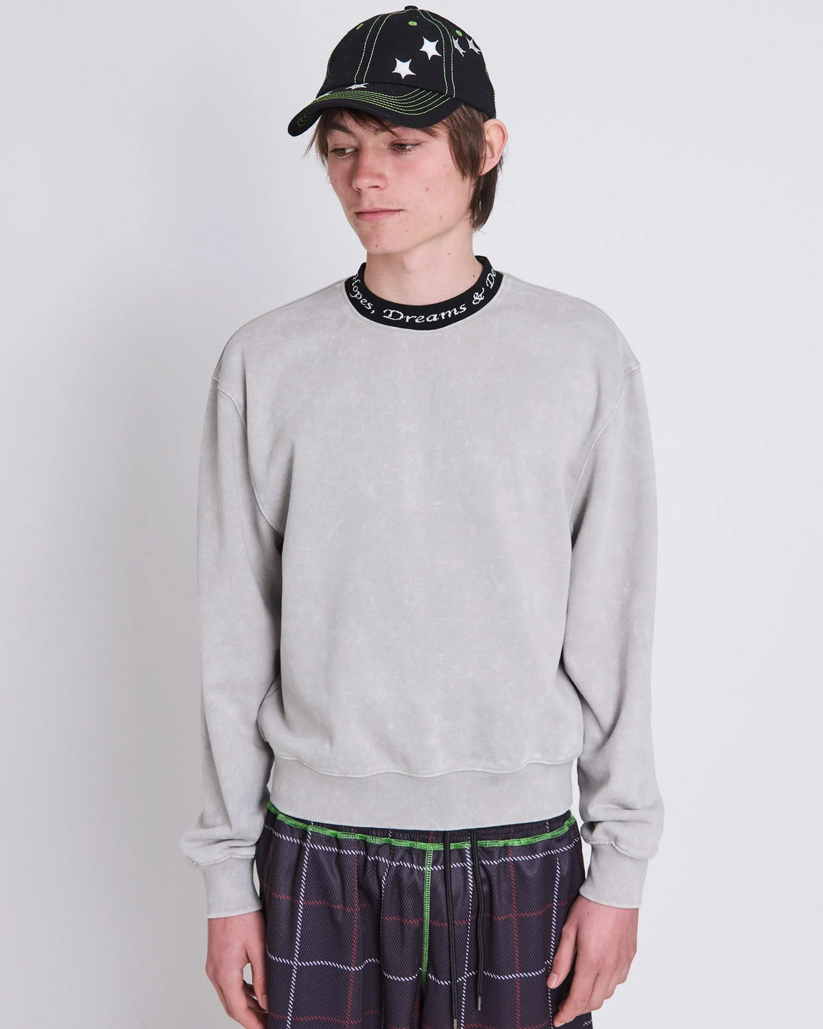 Token Dreams Crewneck Sweatshirt - Grain