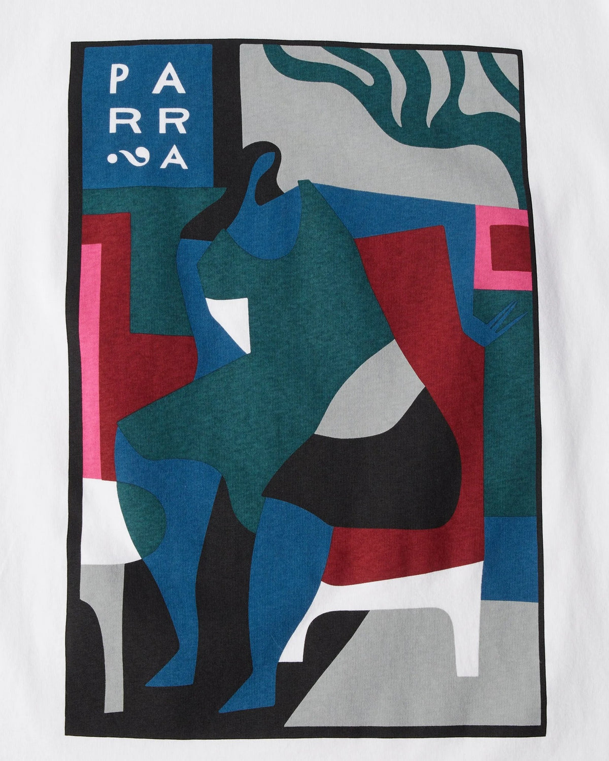 by Parra Leaving Now T-Shirt - White