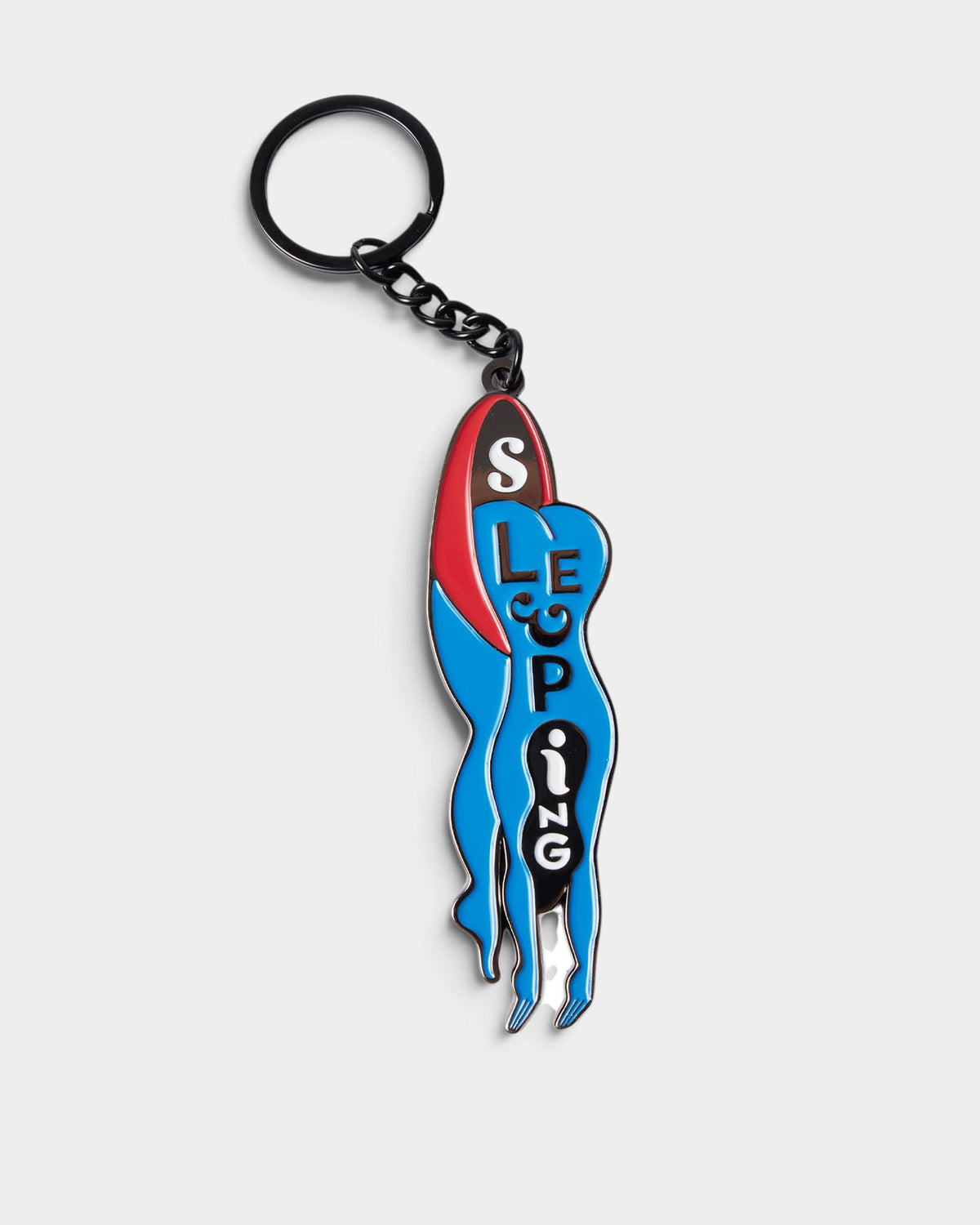 by Parra Sleeping Keychain Blue