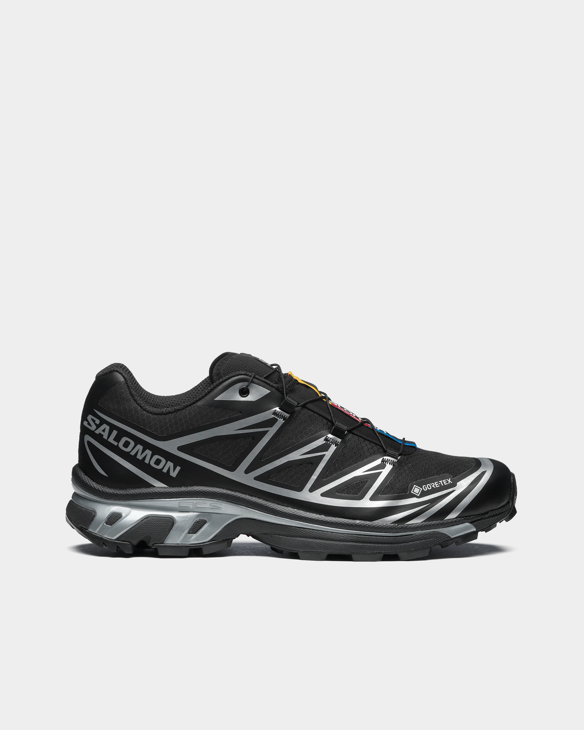 Salomon XT-6 Gore-Tex Shoes - Black/Black/Footwear Silver
