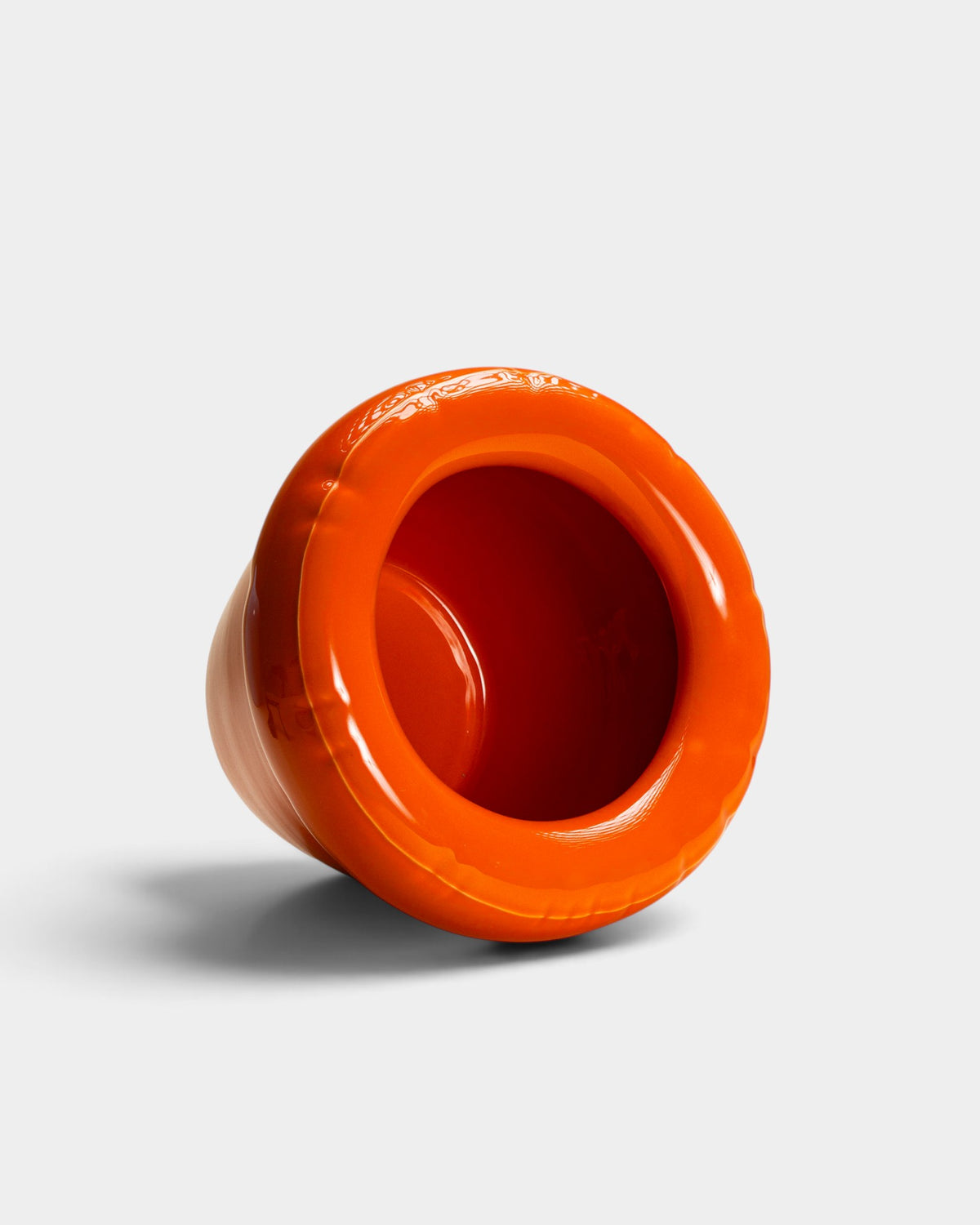Home Studyo PIERRE Planter - Carrot Gloss Orange