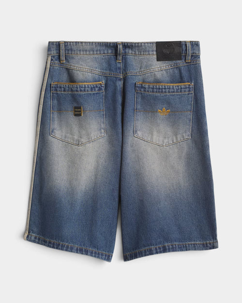 adidas Skateboarding Tyshawn Washed Denim Shorts - Indigo Denim