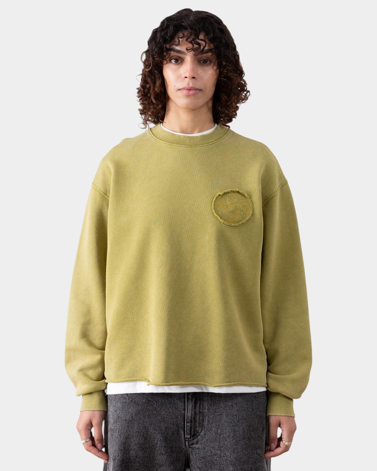 Heresy Portal Crewneck Sweatshirt - Green