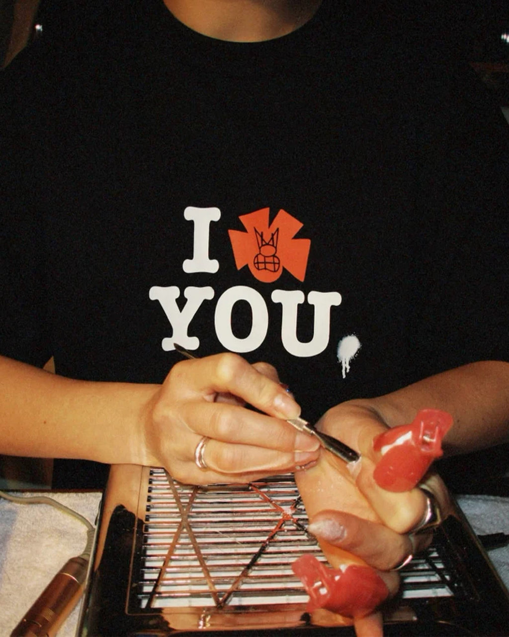 Teyo I Love You T-Shirt - Black