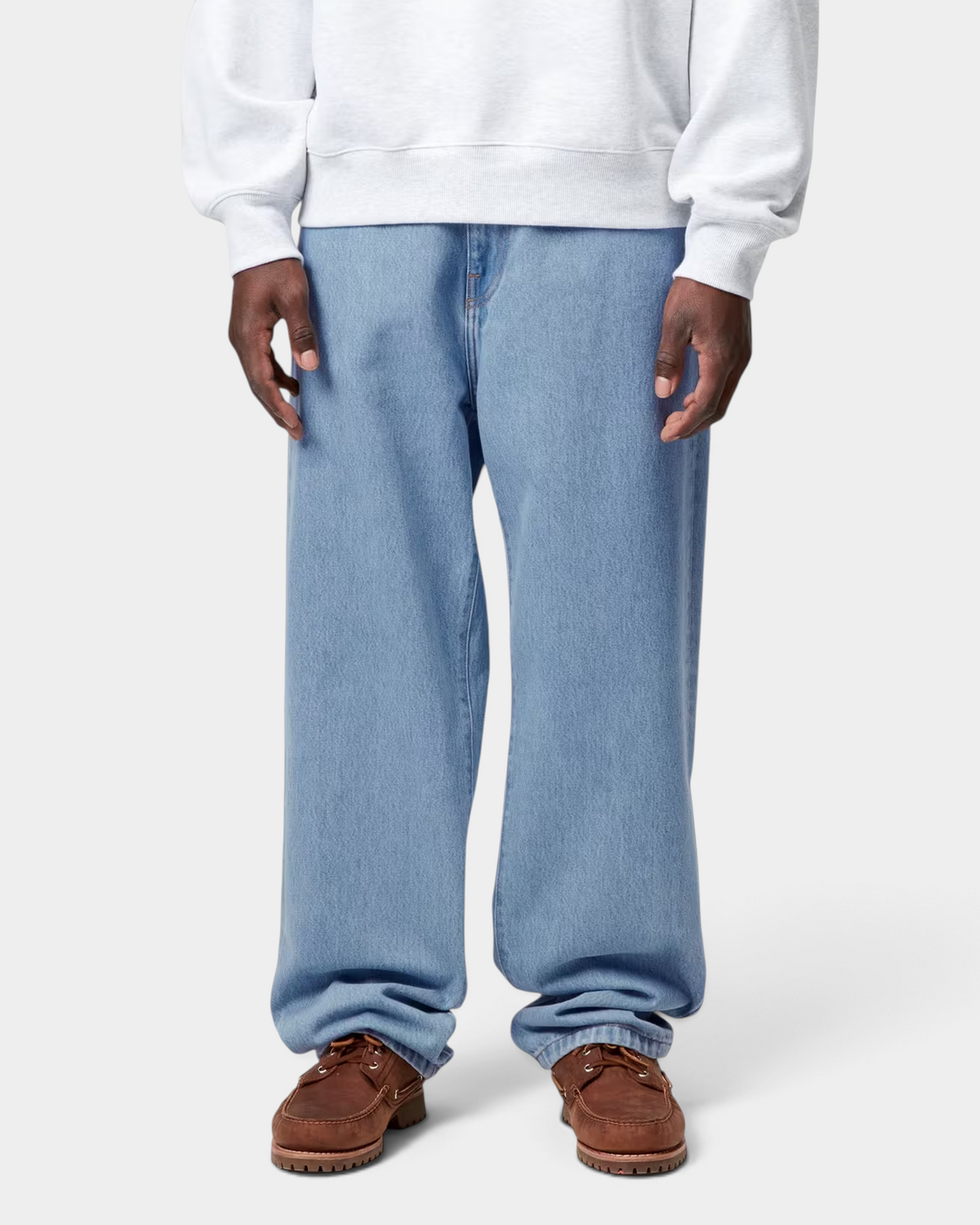 Carhartt Aaron Pants - Blue Stone Bleached