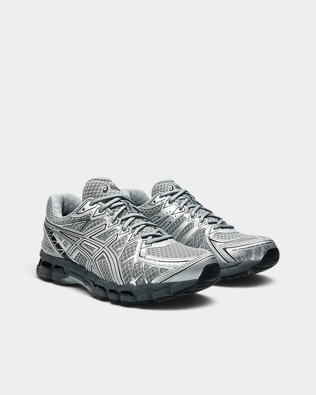 Asics GEL-Kayano 20 Shoes - Gravel/Pure Silver