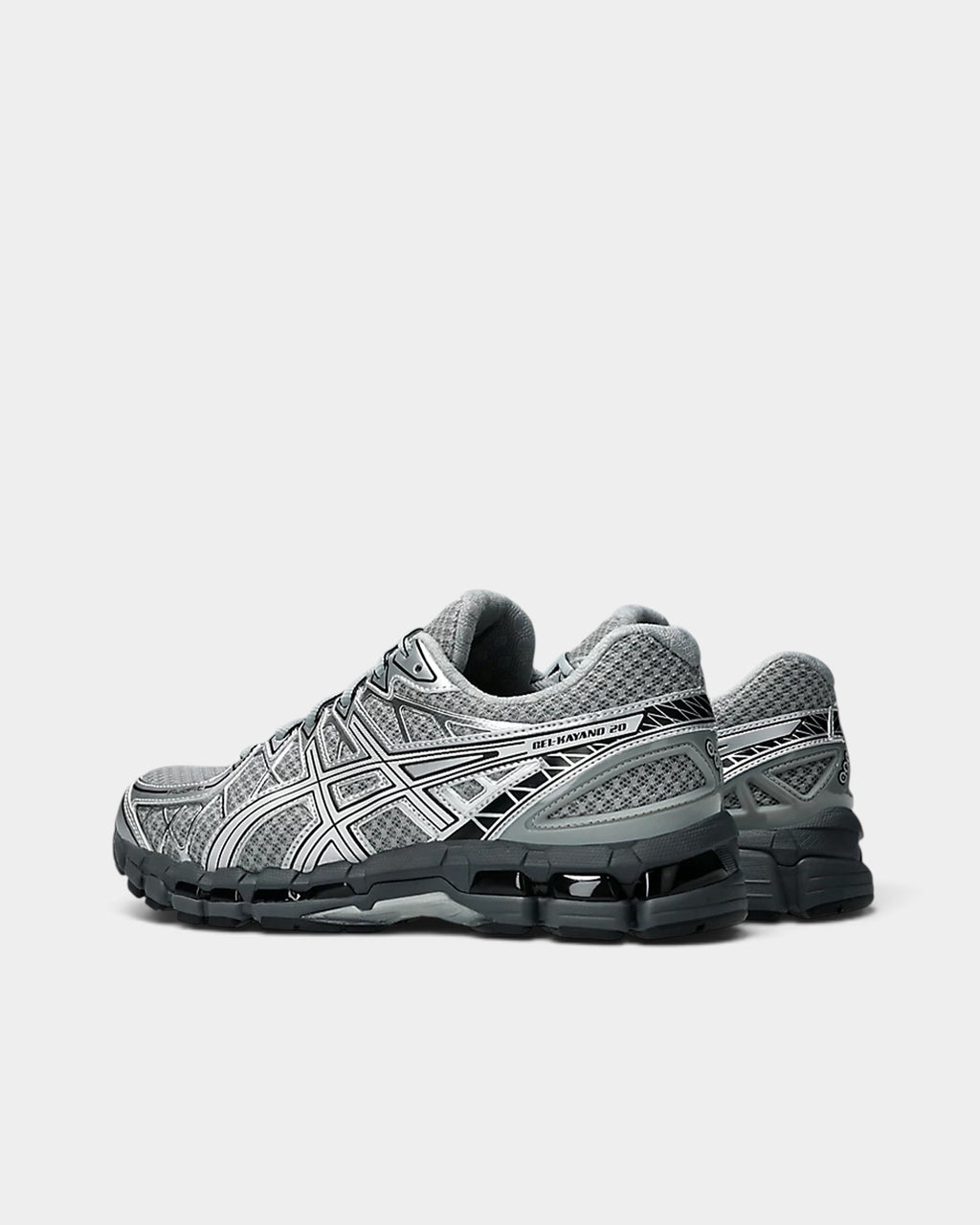 Asics GEL-Kayano 20 Shoes - Gravel/Pure Silver