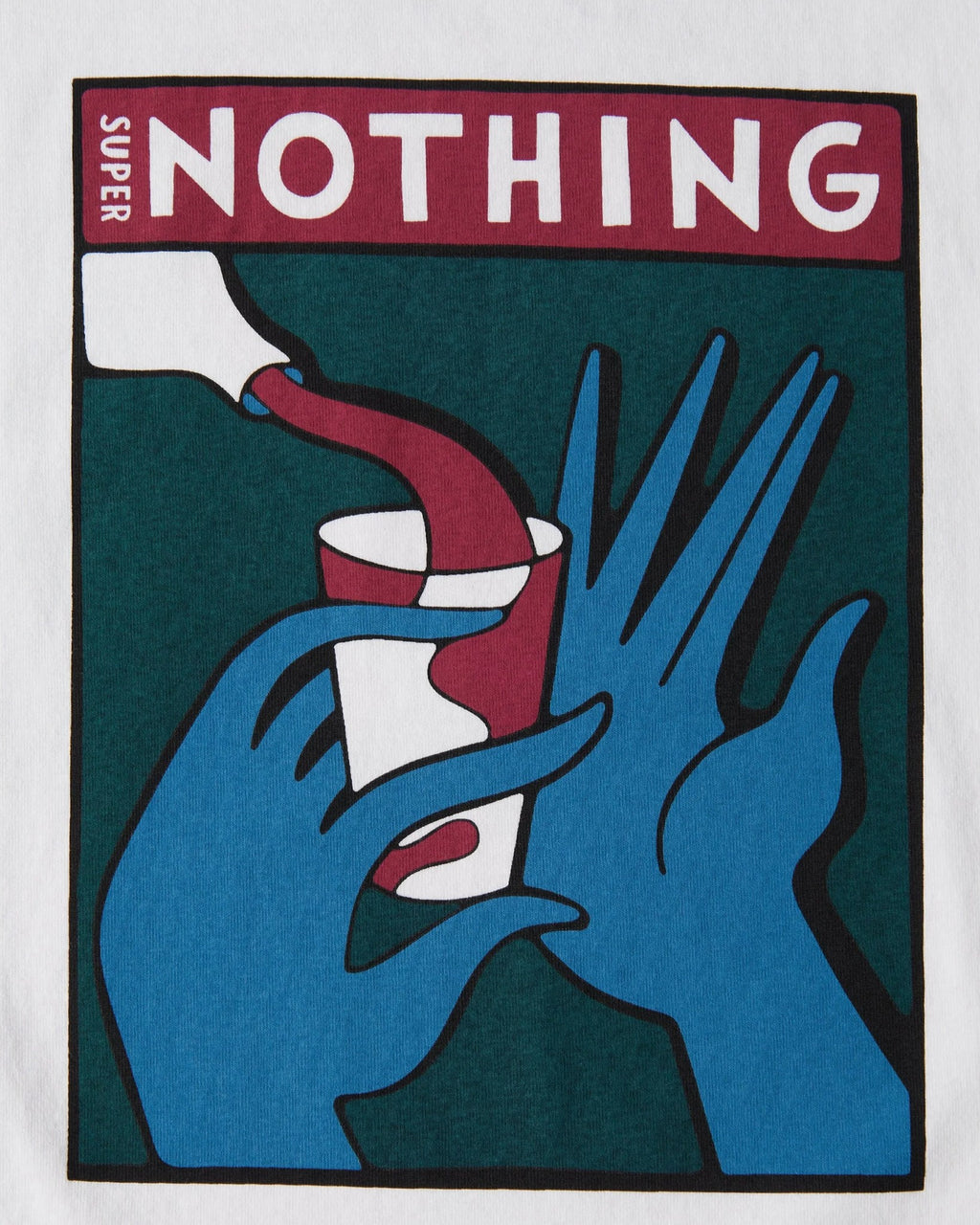 by Parra Super Nothing T-Shirt - White