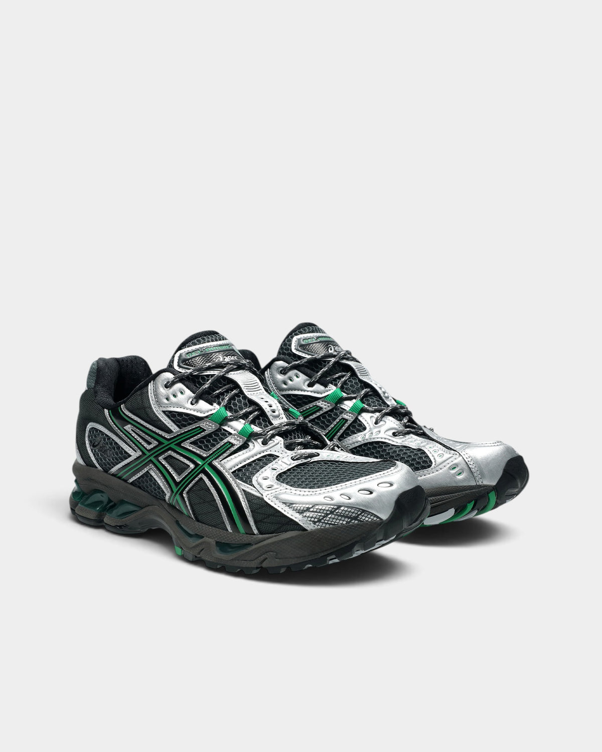 Asics GEL-Nimbus 10.1 Shoes - Obsidian Grey/Green Basil