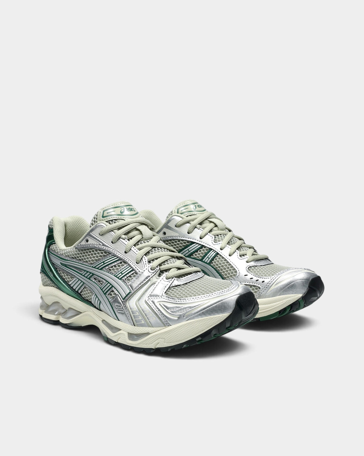 Asics GEL-Kayano 14 Shoes - Dried Leaf Green/Pure Silver