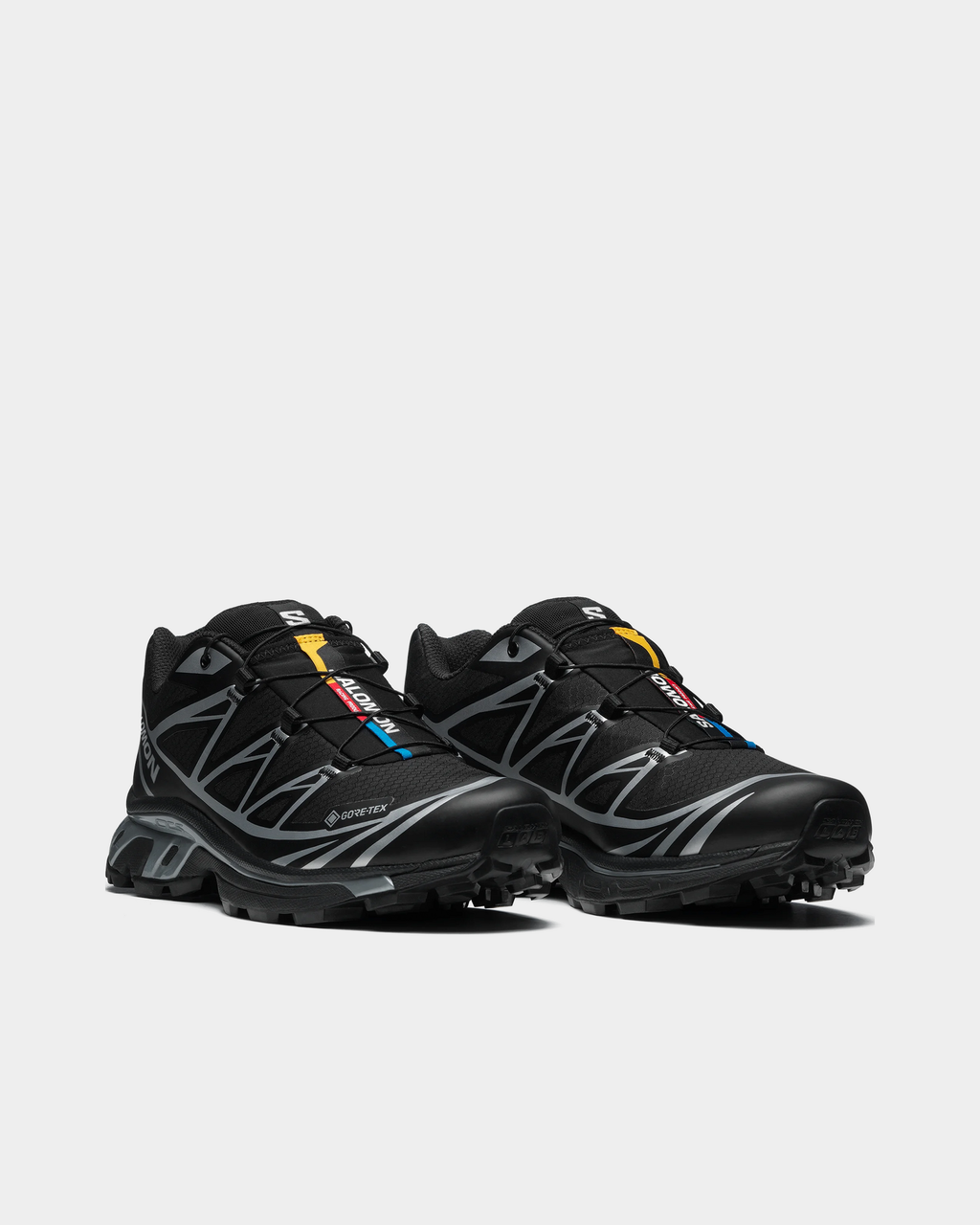 Salomon XT-6 Gore-Tex Shoes - Black/Black/Footwear Silver