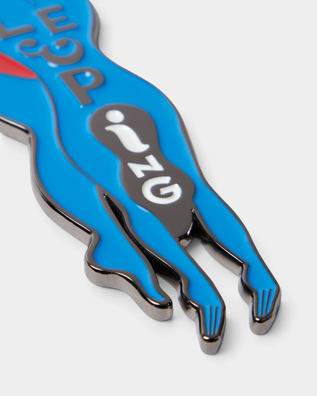 by Parra Sleeping Keychain Blue