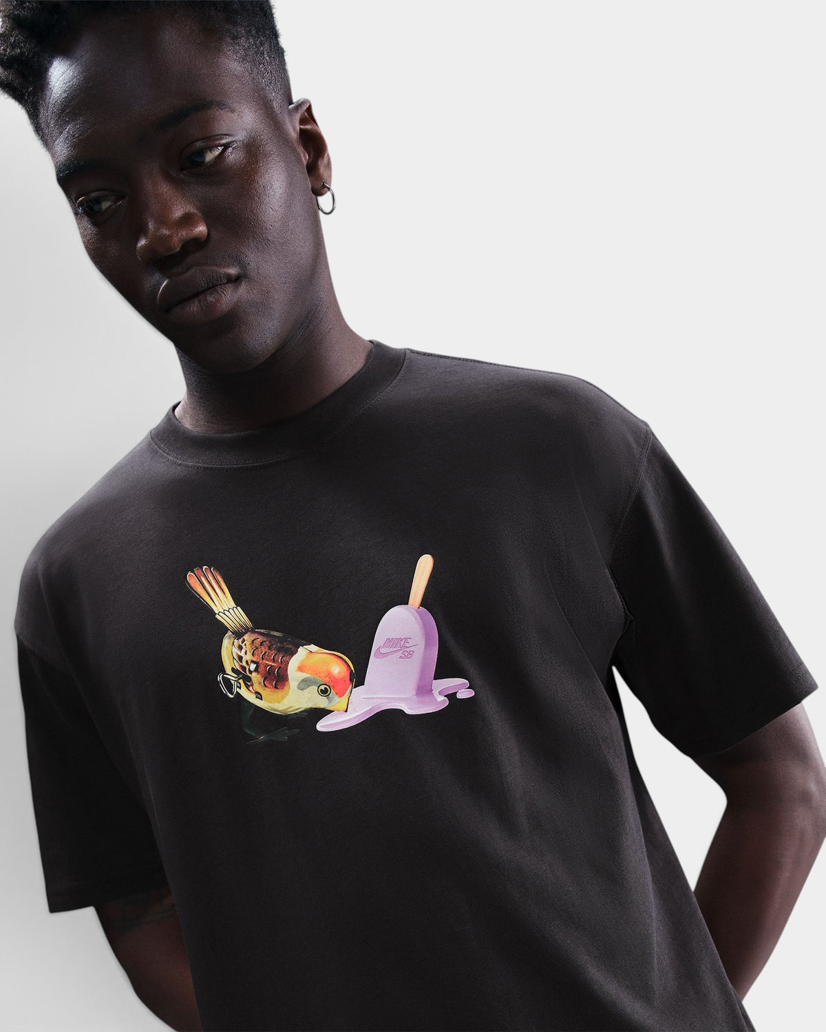Nike SB Max90 Ice Cream T-Shirt - Black
