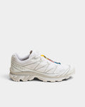 Salomon XT-6 Shoes - White/White/Lunar Rock