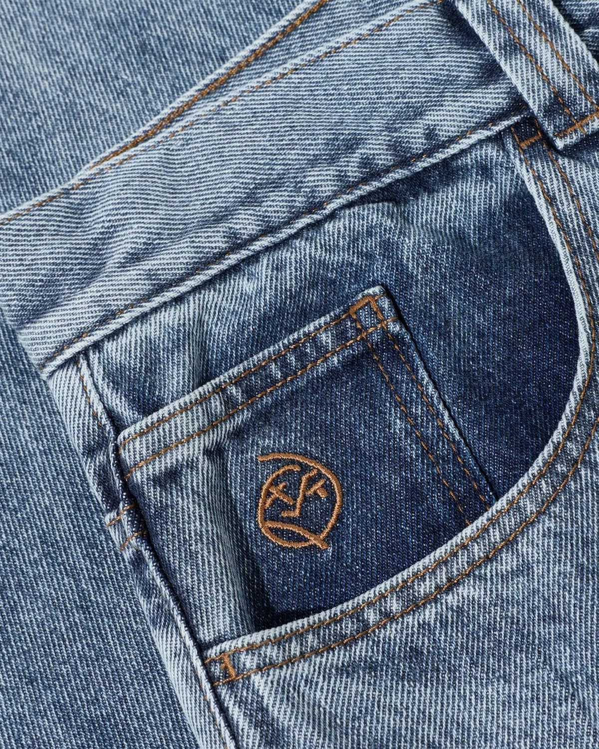 Polar Big Boy Pants - Heavy Washed Blue