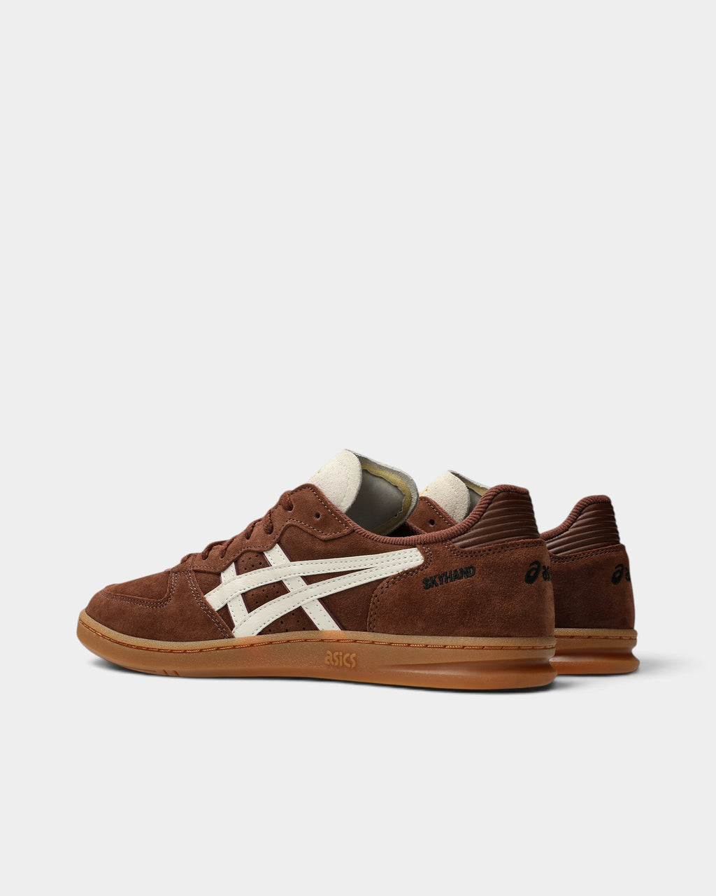 Asics Skyhand OG Shoes - Reddish Brown/Oatmeal