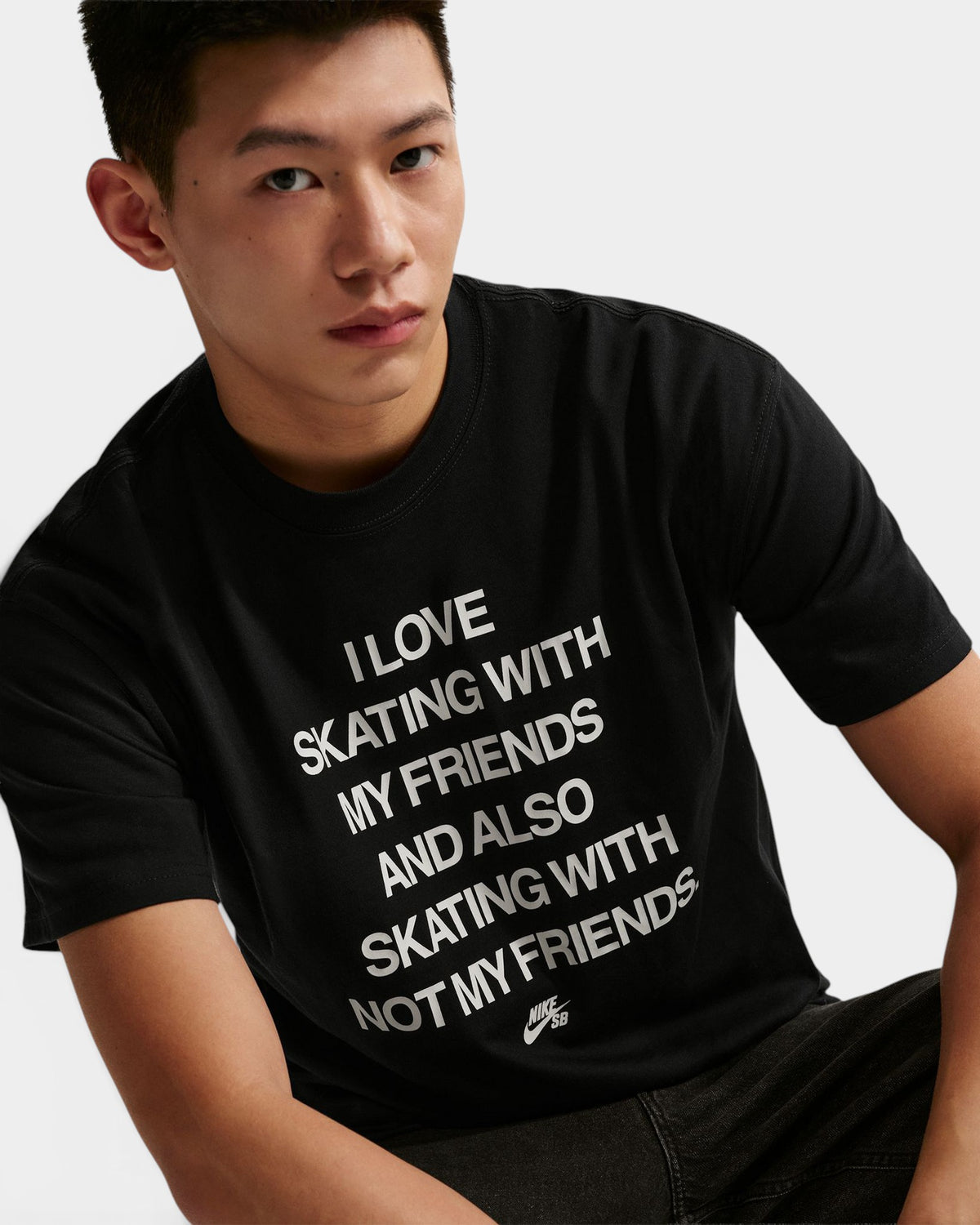 Nike SB My Friends T-Shirt - Black