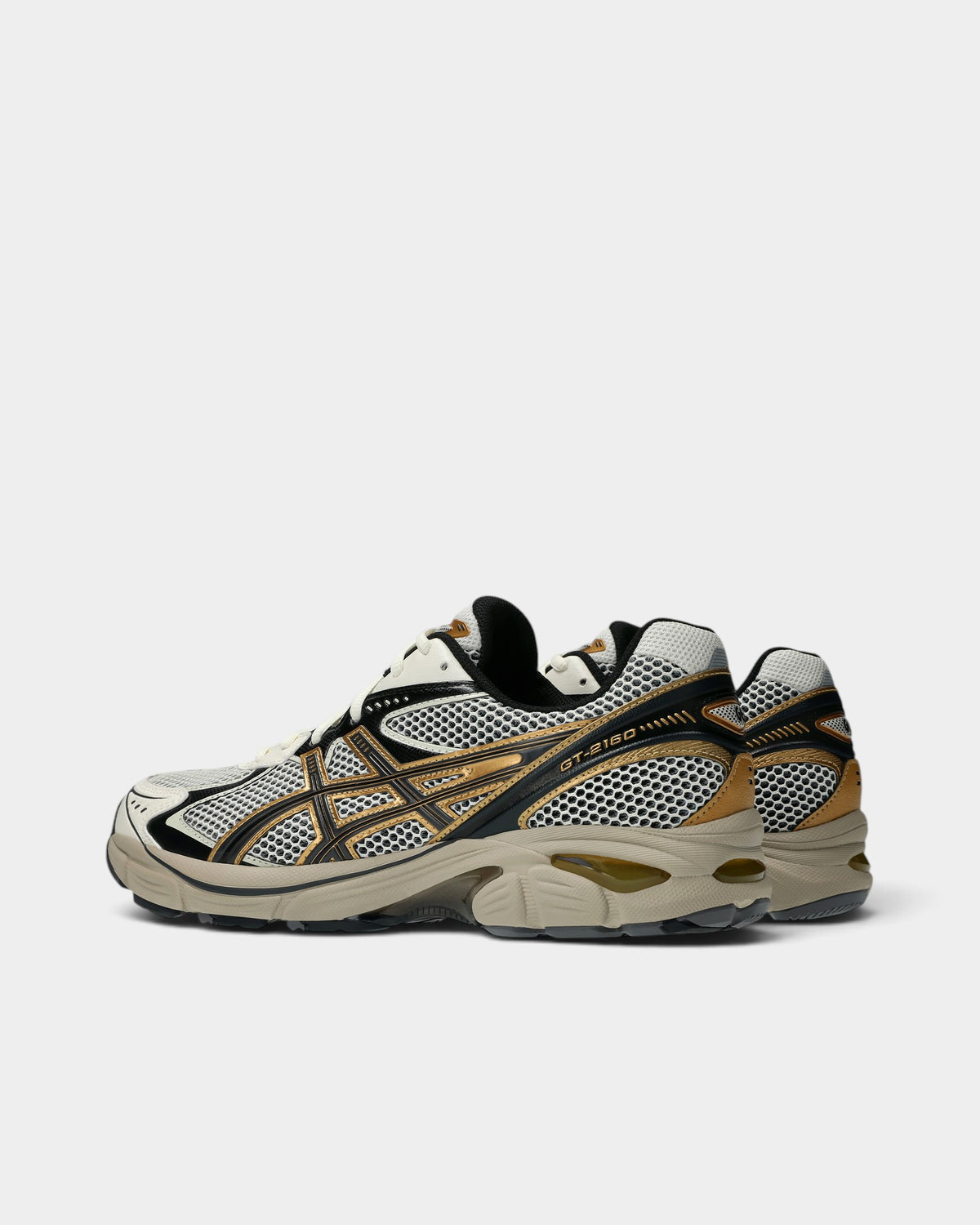 Asics GT-2160 Shoes - Cream/Pure Gold