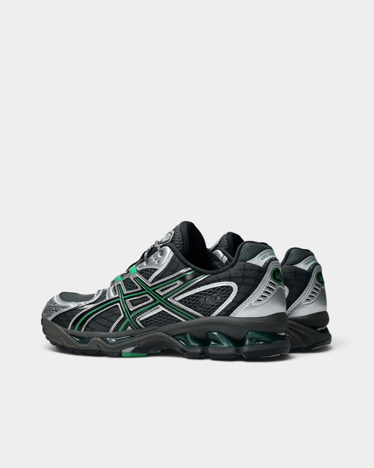 Asics GEL-Nimbus 10.1 Shoes - Obsidian Grey/Green Basil
