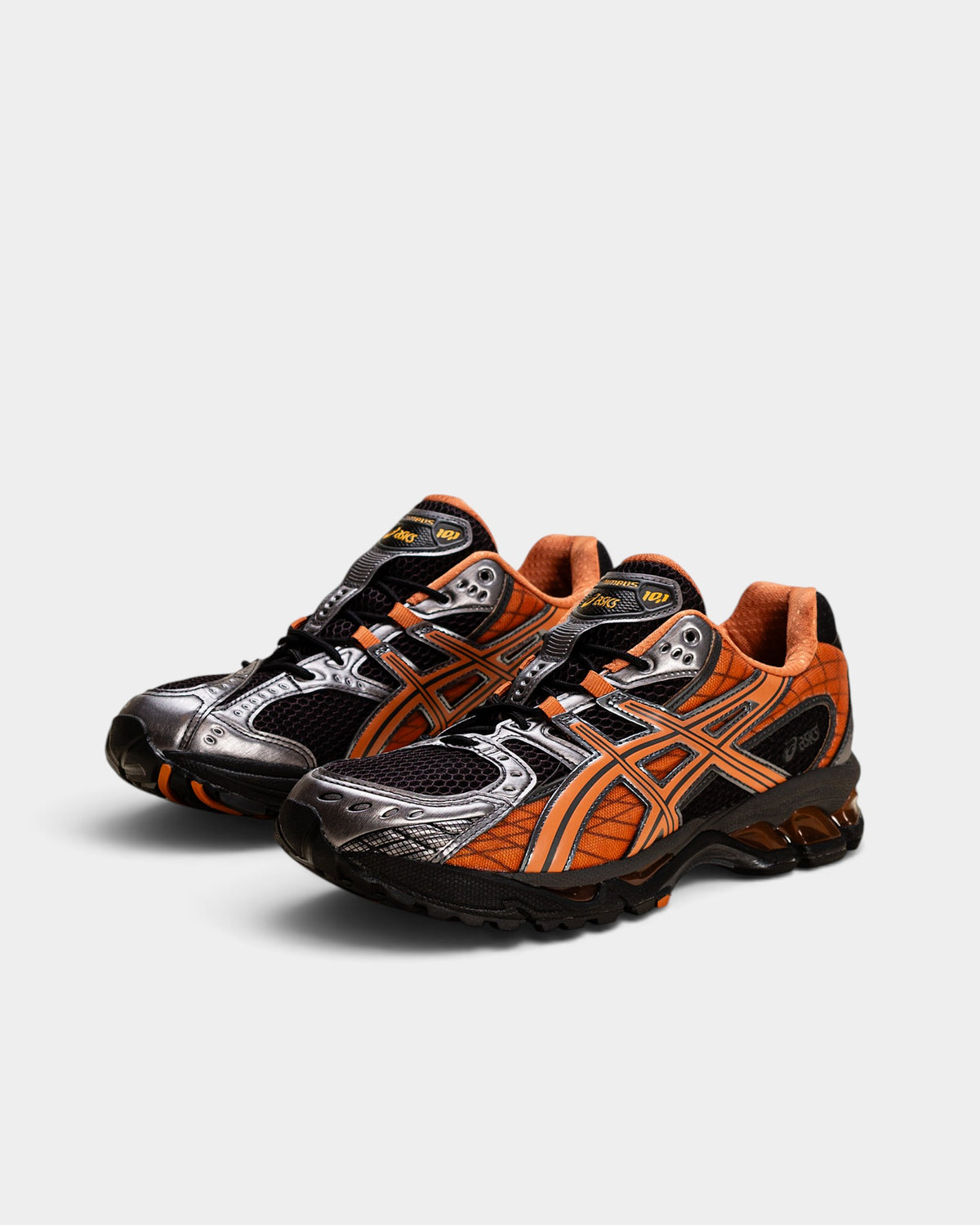Asics GEL-Nimbus 10.1 Shoes - Black/Rust Orange