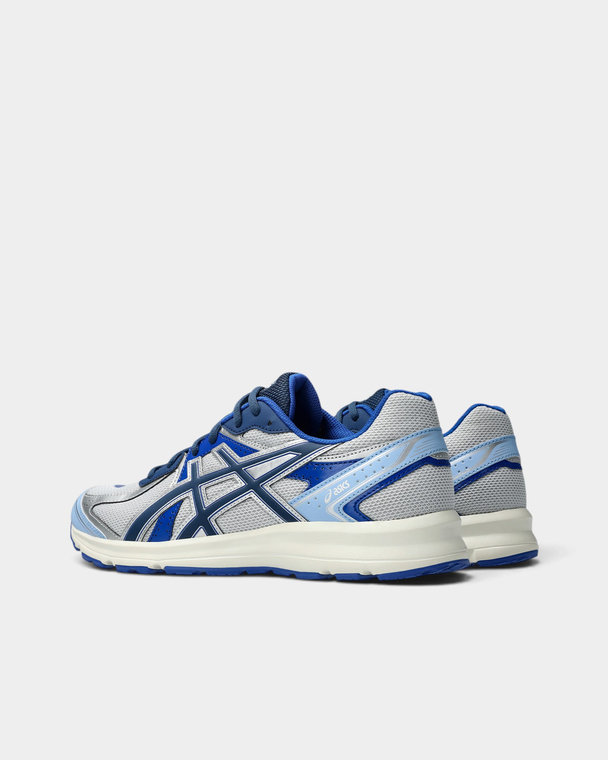 Asics Jog 100S Shoes - Cloud Grey/Independence Blue