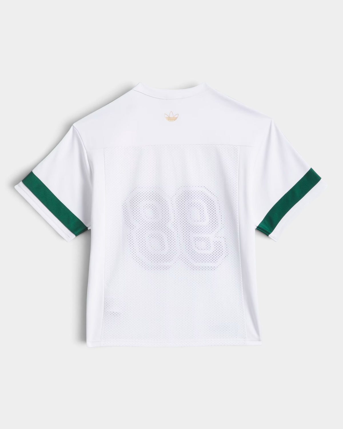 adidas Skateboarding Tyshawn Football Jersey - White/Ice Gold Metallic/Collegiate Green