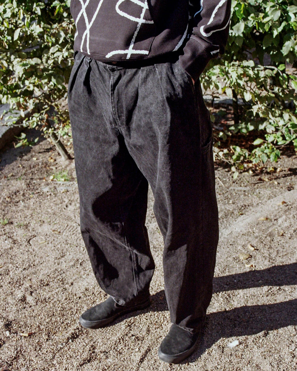Poetic Collective Ballon Pants - Black Denim Wash