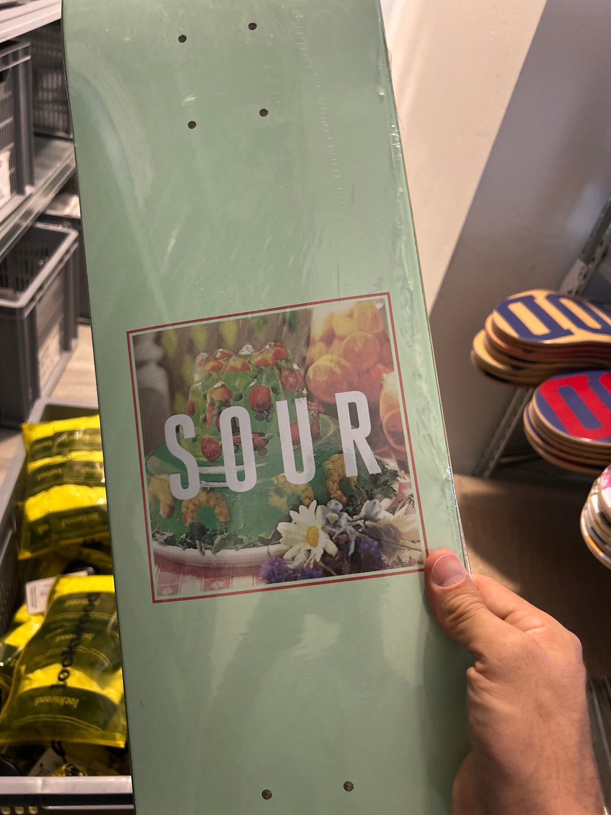 Sour Box Logo Jello Deck 7.5"