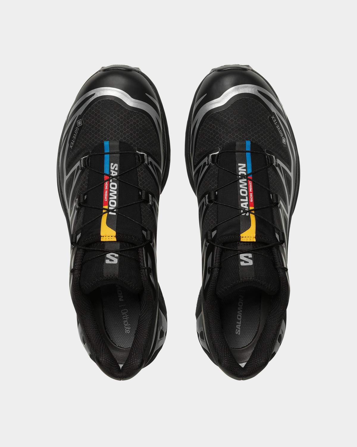 Salomon XT-6 Gore-Tex Shoes - Black/Black/Footwear Silver