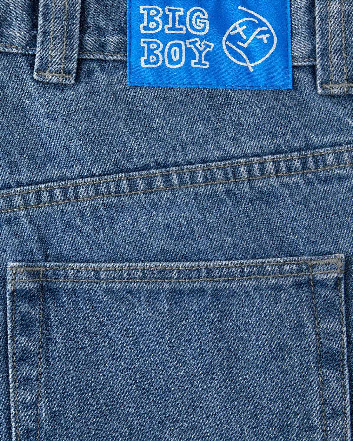 Polar Big Boy Pants - Mid Blue