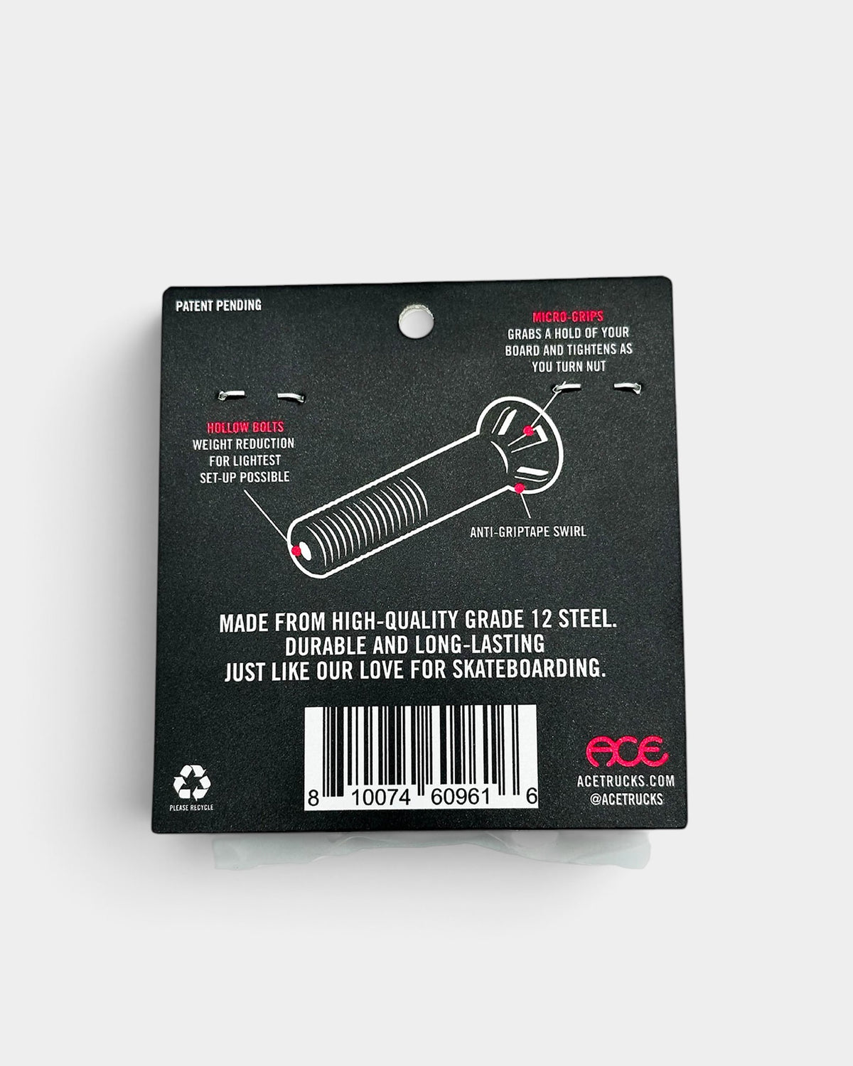 Ace AF1 Hollow Hardware Bolts