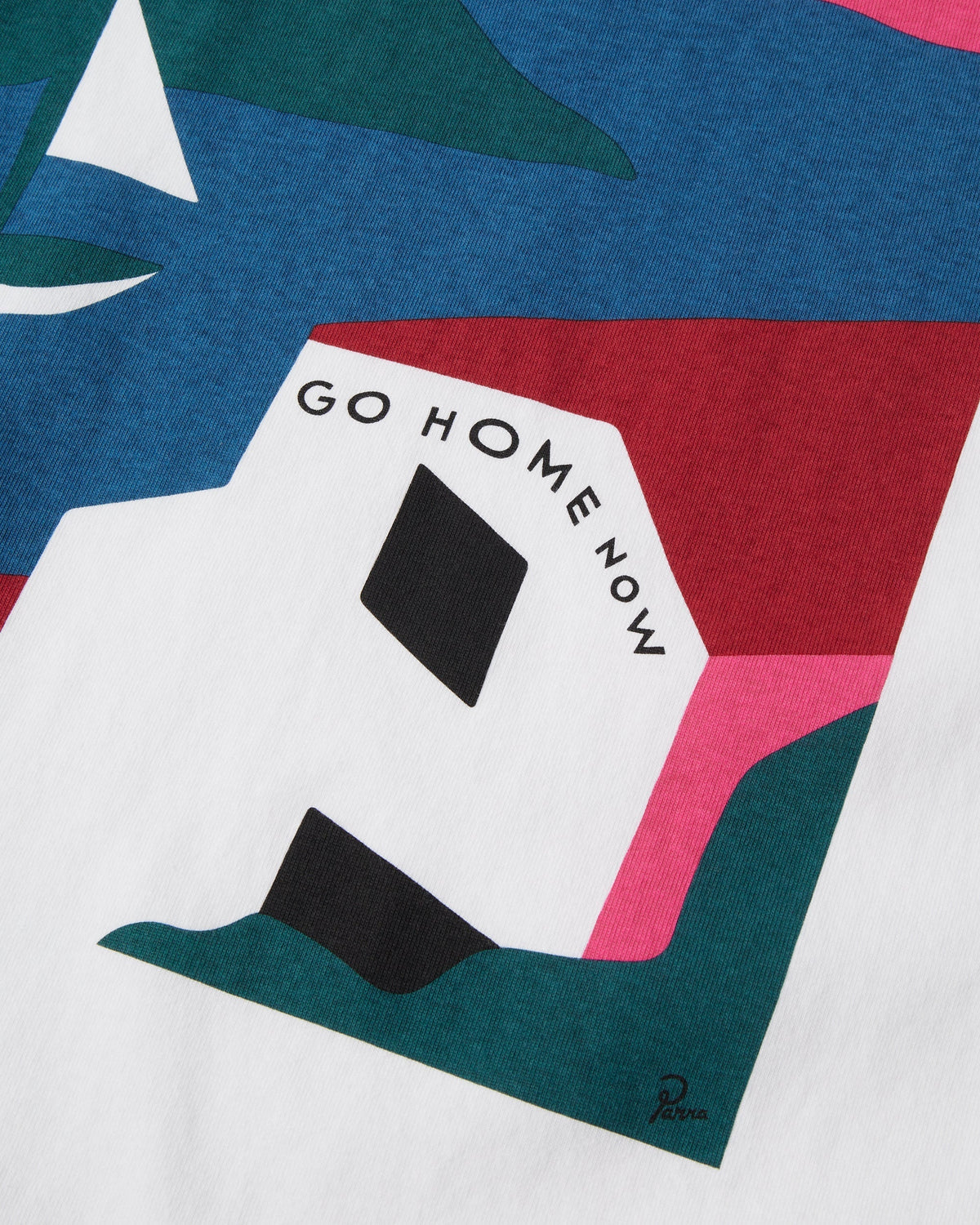 by Parra No Vacation T-Shirt - White