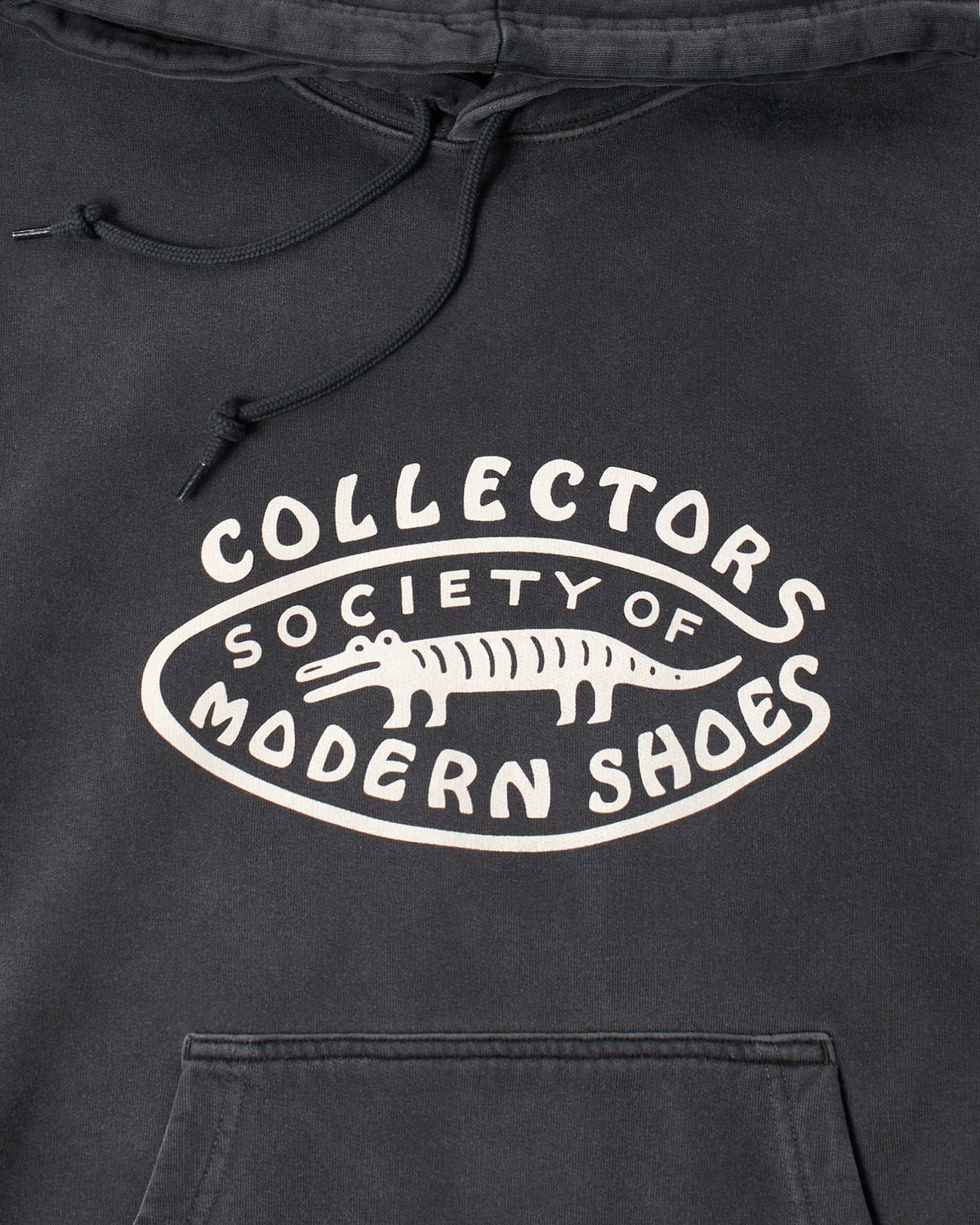 by Parra Gator Shoes Hooded Sweatshirt - Black