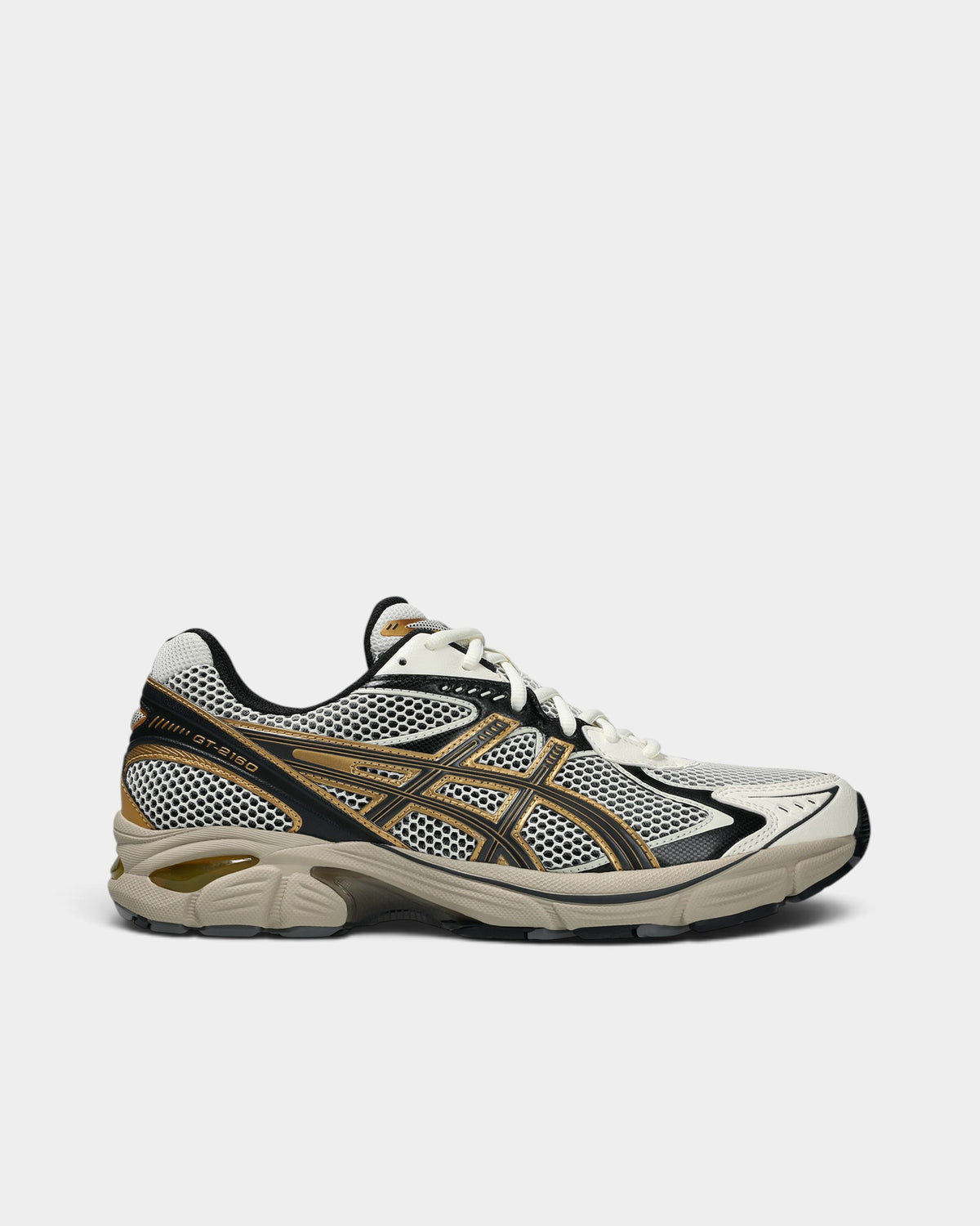 Asics GT-2160 Shoes - Cream/Pure Gold