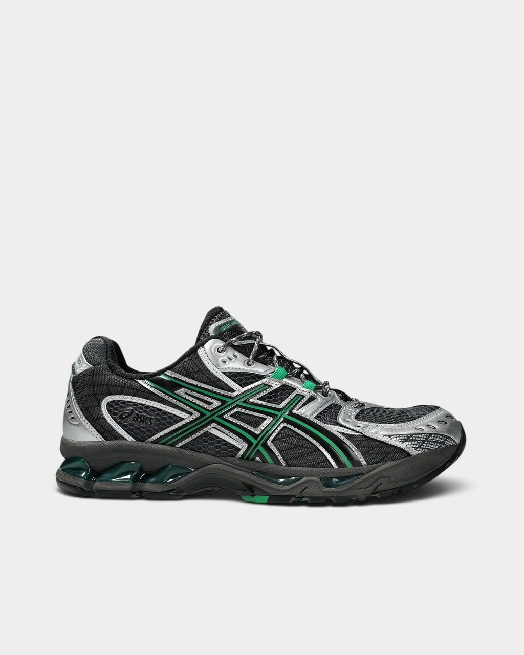 Asics GEL-Nimbus 10.1 Shoes - Obsidian Grey/Green Basil